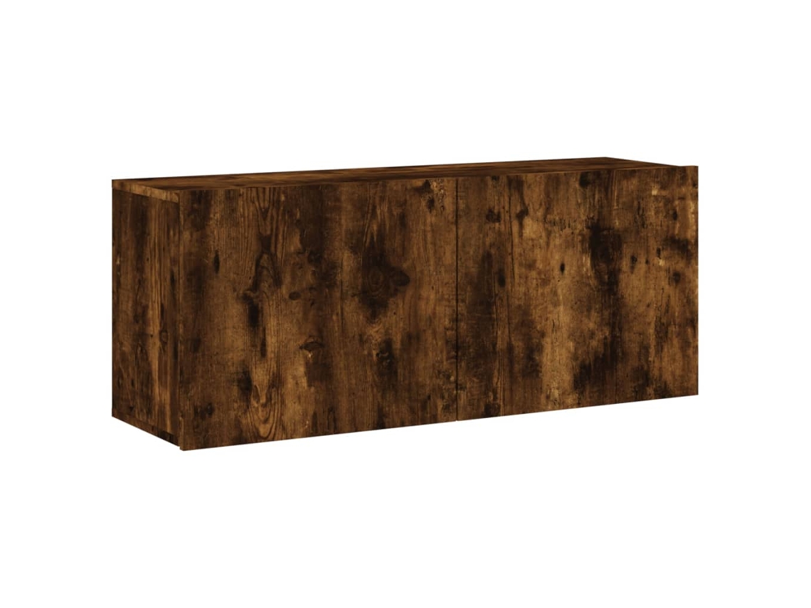 Tv Cabinet, Tv Cabinets Vidaxl Marrom Madeira Processada (n/a)