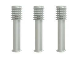 Outdoor Floor Lamp, Outdoor Floor Lamps Vidaxl Prateado Aço Inoxidável (n/a)