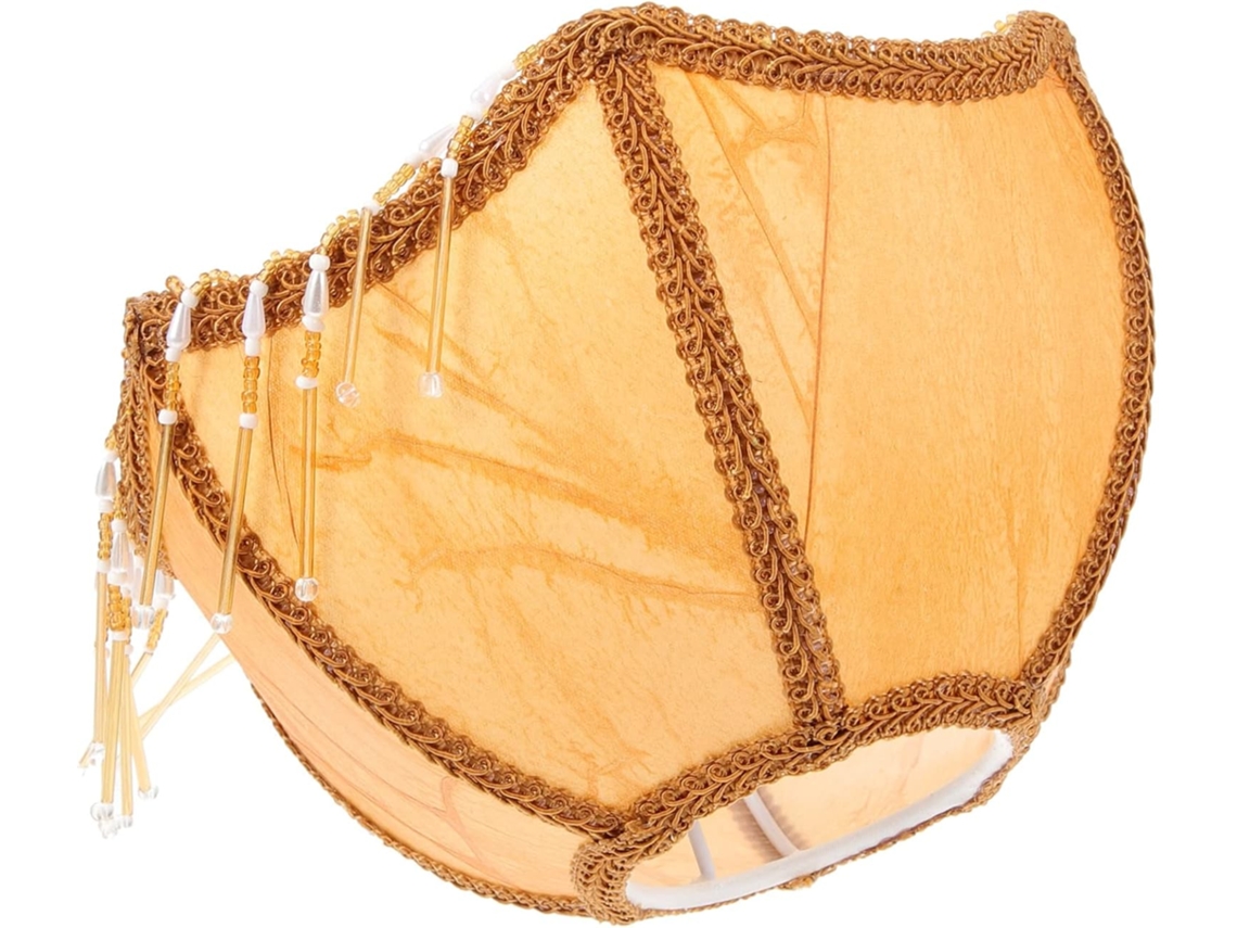Luminária De Mesa Vintage Durável Com Base Em Tecido E Soquete E27.