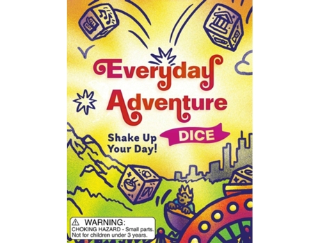 Livro Everyday Adventure Dice de Brenna Dinon (Inglês)