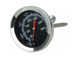 Termômetro de Forno de Aço Inox para Churrasco e Fumador 50-350°C, 100-700°F S/MARCA