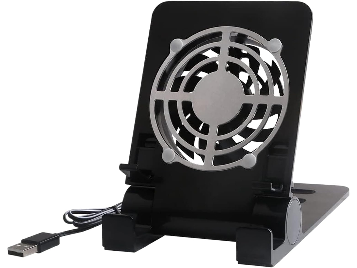 Ventilador Dobrável Recarregável Com Clipe, De Mesa Flexível Usb 360°