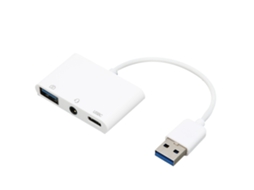 Adaptador de Carregador LAXISCREED 3 em 1 Multifuncional