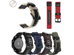 Lurelia Pulseira De Lona 20 Mm, Compatível Com Garmin Move Style, Resistente Ao Desgaste, Azul