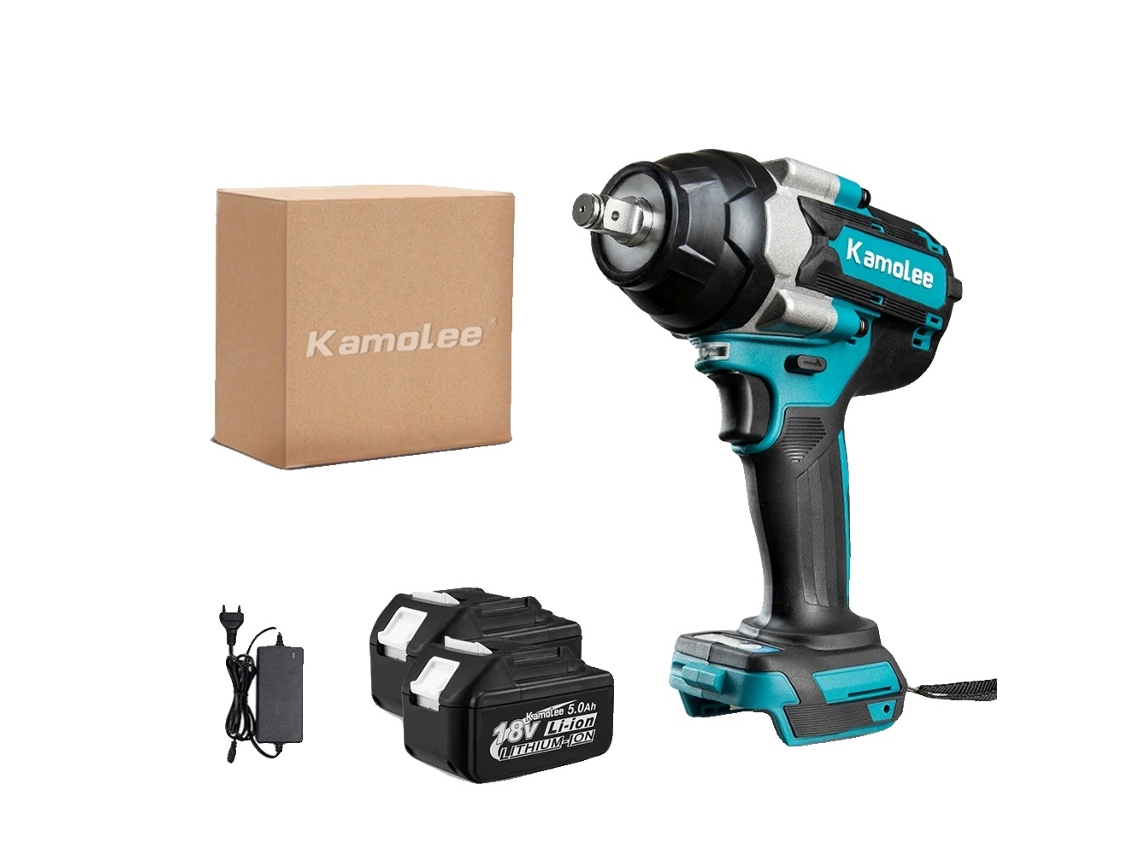 Chave De Impacto Elétrica, Torque De 1800 N.m, Velocidade De 7200 Rpm,2x5.0ah Bat Carton,ue Oem
