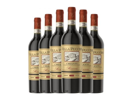 Vinho VILLA PUCCINI Chianti Reserva (0.75 L - 6 Unidades)