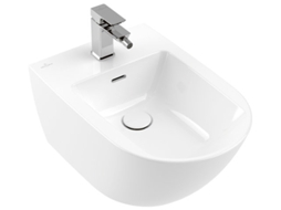 Bidé Subway 3.0 por Villeroy & amp, Boch, 375 x 560 mm, 1 buraco de torneira, com transbordamento, 447000