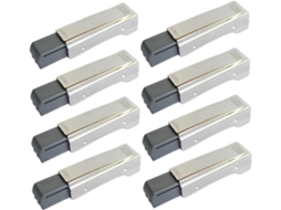 Dobradiças Com Fechamento Suave, 8 Peças, Dobradiças De Fechamento Lento Para Armários, Dobradiça Suave Com Clipe