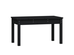 Maison Exclusive - Banco De Jardim 80x44x45 Cm Madeira De Pinho Maciça Preto