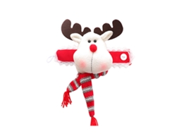 Laxiscreed Elástico De Natal Para Cortinas Com Fecho, Decoração Festiva E Enfeite De Janela Criativo