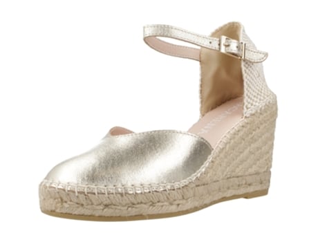 Sapatos de Mulher MACARENA Tecido Dourado (38)