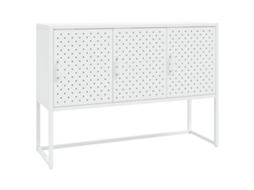 Aparador 105x35x75 Cm Aço Branco MAISON EXCLUSIVE