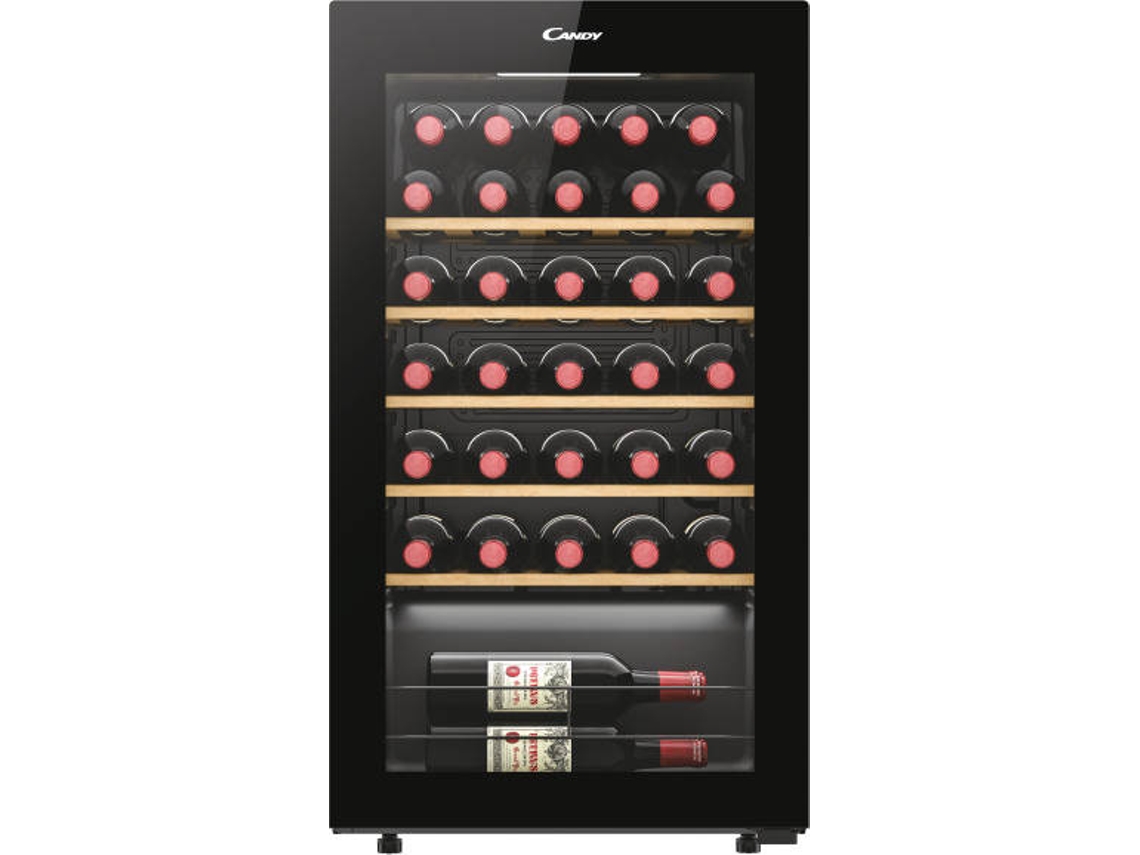 Cave de Vinho CANDY CWC034 (34 Garrafas - Preto)