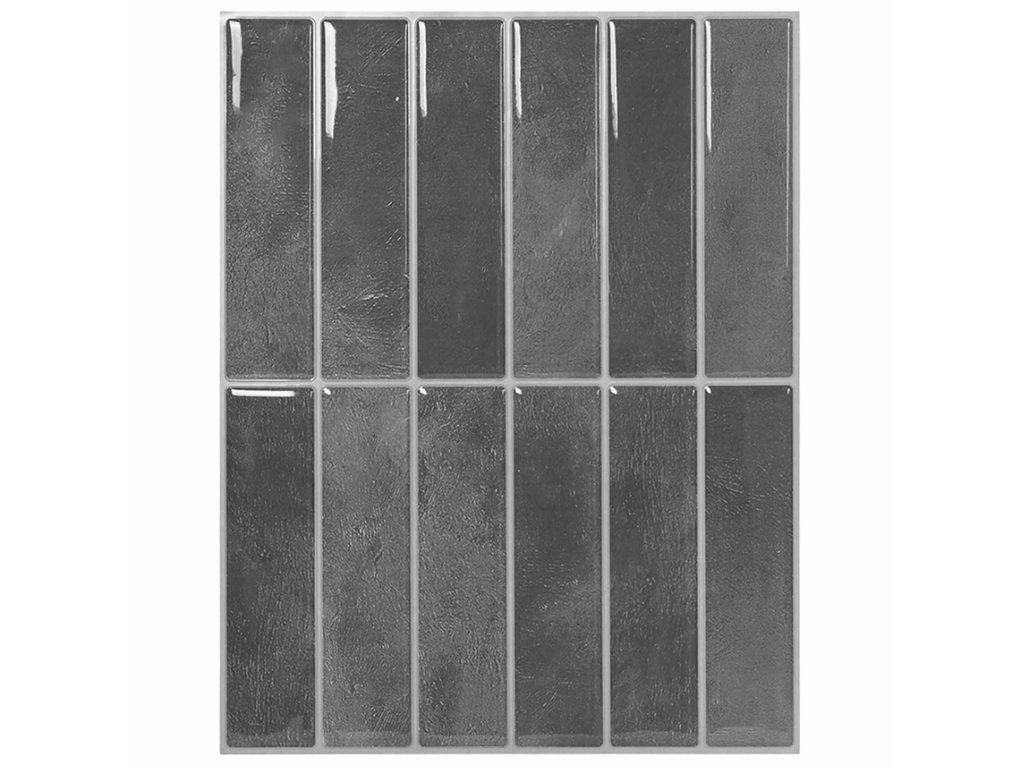 Vidaxl Azulejo Retangular 20 Unid. Cinzento 29 X 23 X 0,08 Cm