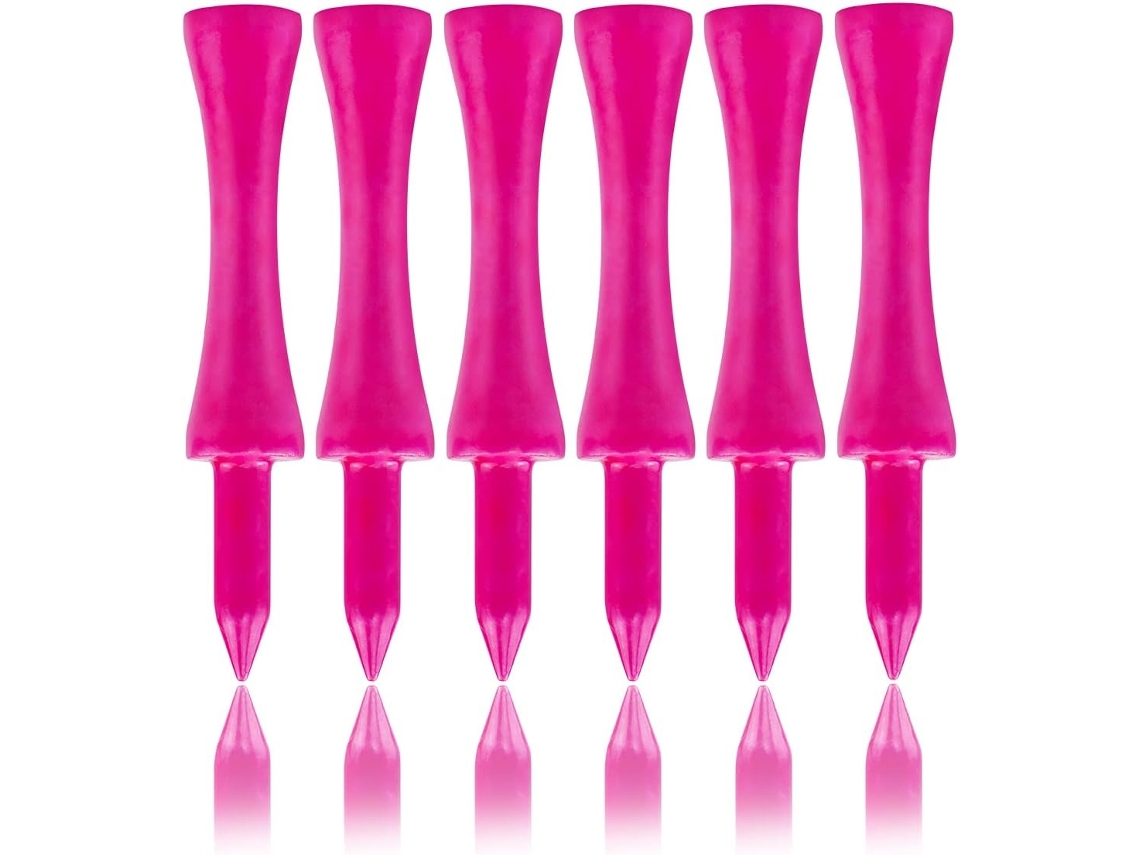Lurelia Tees De Golfe, Castle Wood (57 Mm) Pacote Com 100
