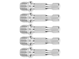 5 Peças De Vara Conector Adaptador Furadeira Furadeiras Elétricas Fio Disco De Arandela Conversão M10