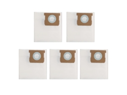 Acessórios de Aspirador Saco de pó de pó de pó úmido e seco Karcher Wd Series Wd1 / Mv1 Saco de pó 5 unidades