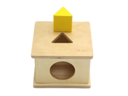 Brinquedo Sensorial De Classificação De Formas Geométricas, Caixa De Quebra-cabeças Para Bebés Lurelia