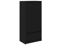 Cabinet, Cabinets Vidaxl Preto Madeira Processada (n/a)