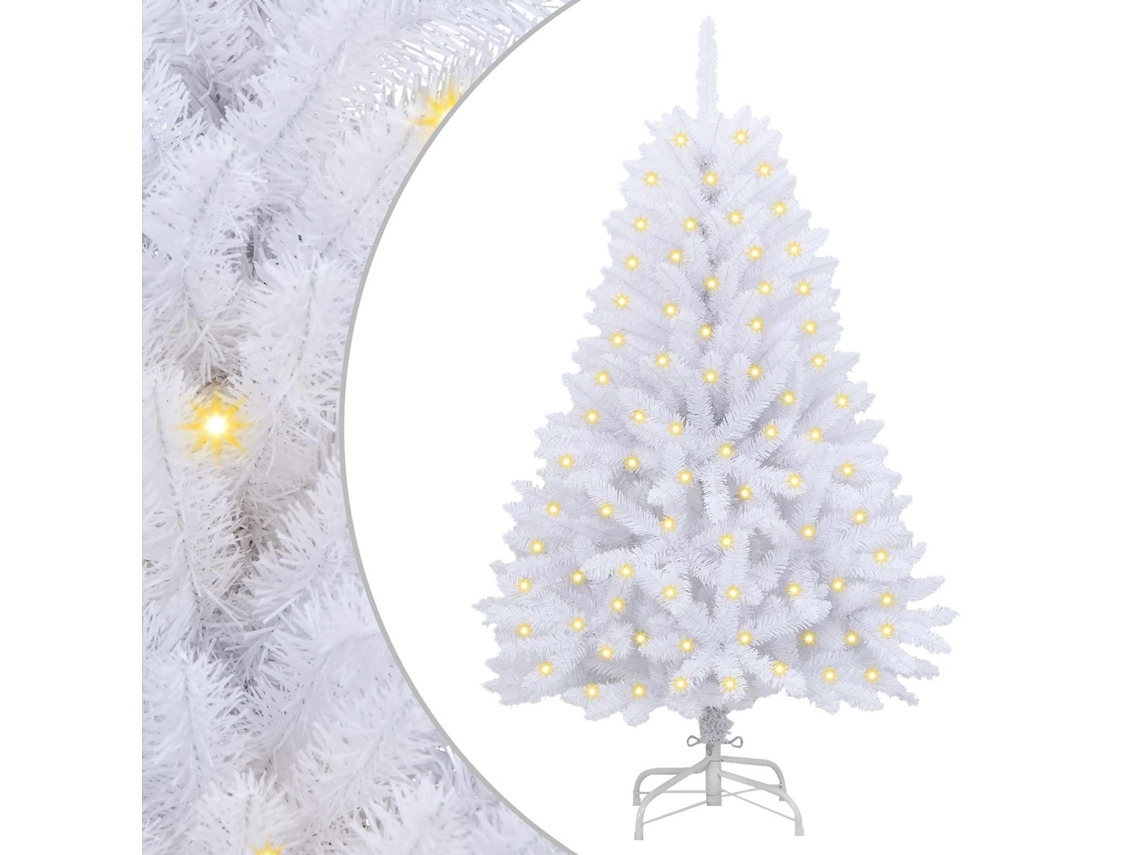 Árvore De Natal Artificial Articulada Com Base Vidaxl Pvc (120 Cm)