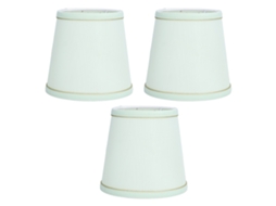 Conjunto de 3 Abajures E14 Modernos para Sala Jantar e Quarto