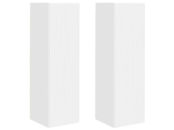 Armário de Tv de Parede 2 Pcs Branco 30 X 31 X 100 Cm MAISON EXCLUSIVE