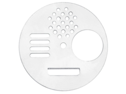 Porta-bebê Primerox, conjunto de 5 peças, redondo, em aço inoxidável, para colmeia, equipamento de apicultura, com ventilação.