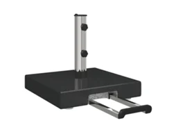 Conjunto 1 Sombra Externa Vidaxl Preto Granito (41 X 41 X 37 Cm)