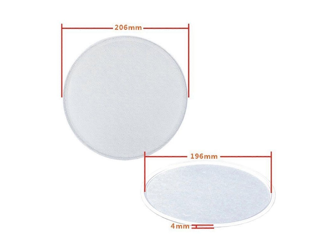 Grade de Protetor YURU para alto-falante redondo em malha base 6.5 polegadas decorativo e seguro