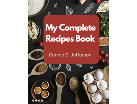 Livro My Complete Recipes Book de Connie D Jefferson (Inglês)