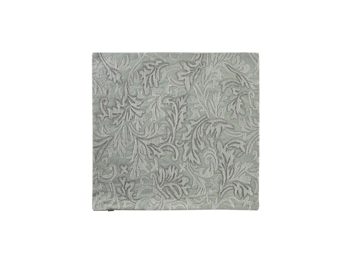 Capa de travesseiro DKD Home Decor Floral Verde (50x1x50 cm)