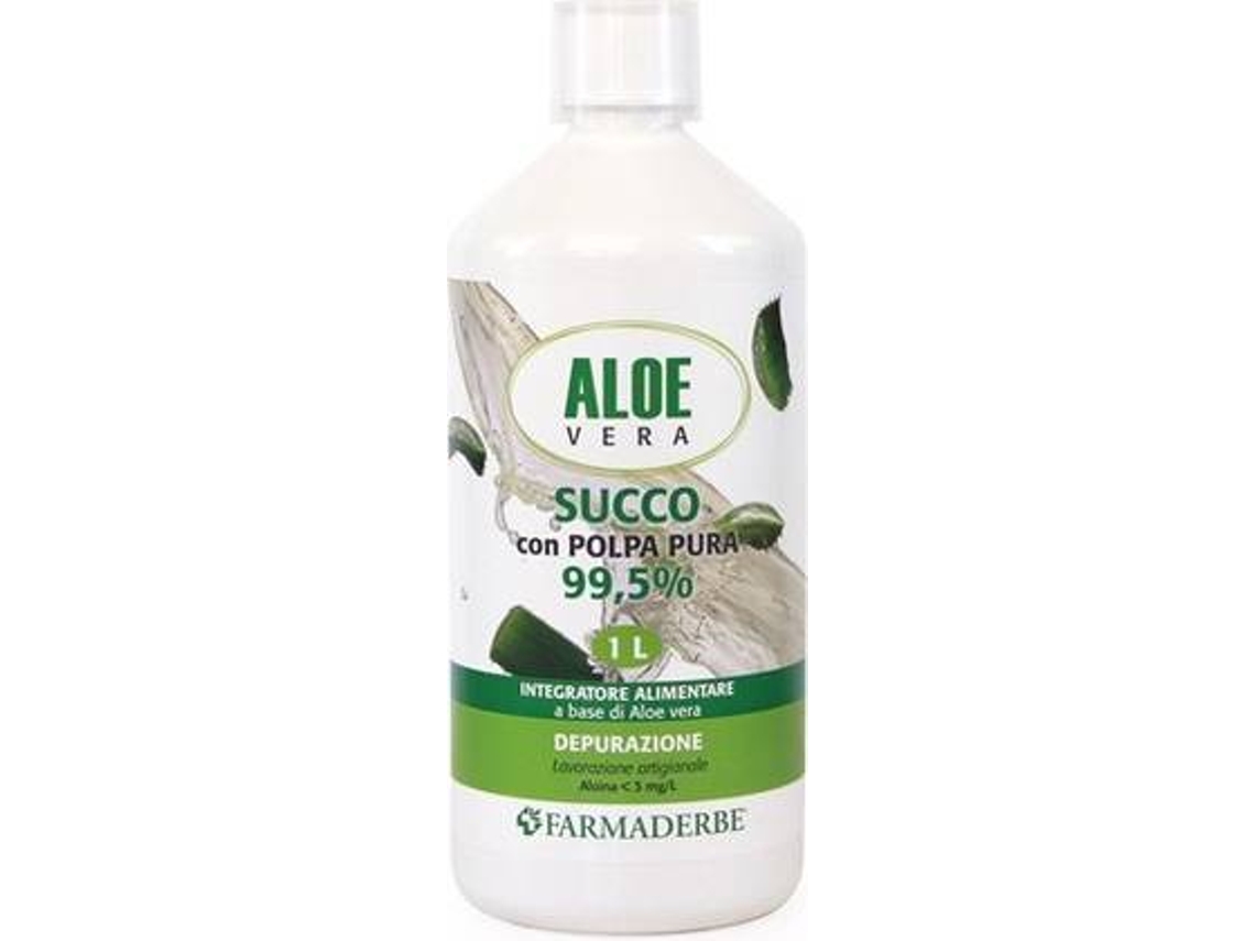 Suplemento Alimentar FARMADERBE Suco De Polpa De Aloe Vera (1 L)