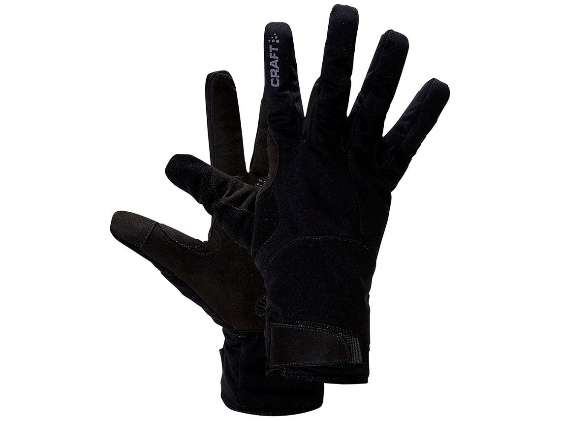 Luvas para Homem CRAFT Lavas Pro Insulate Race Preto para Esqui (M)