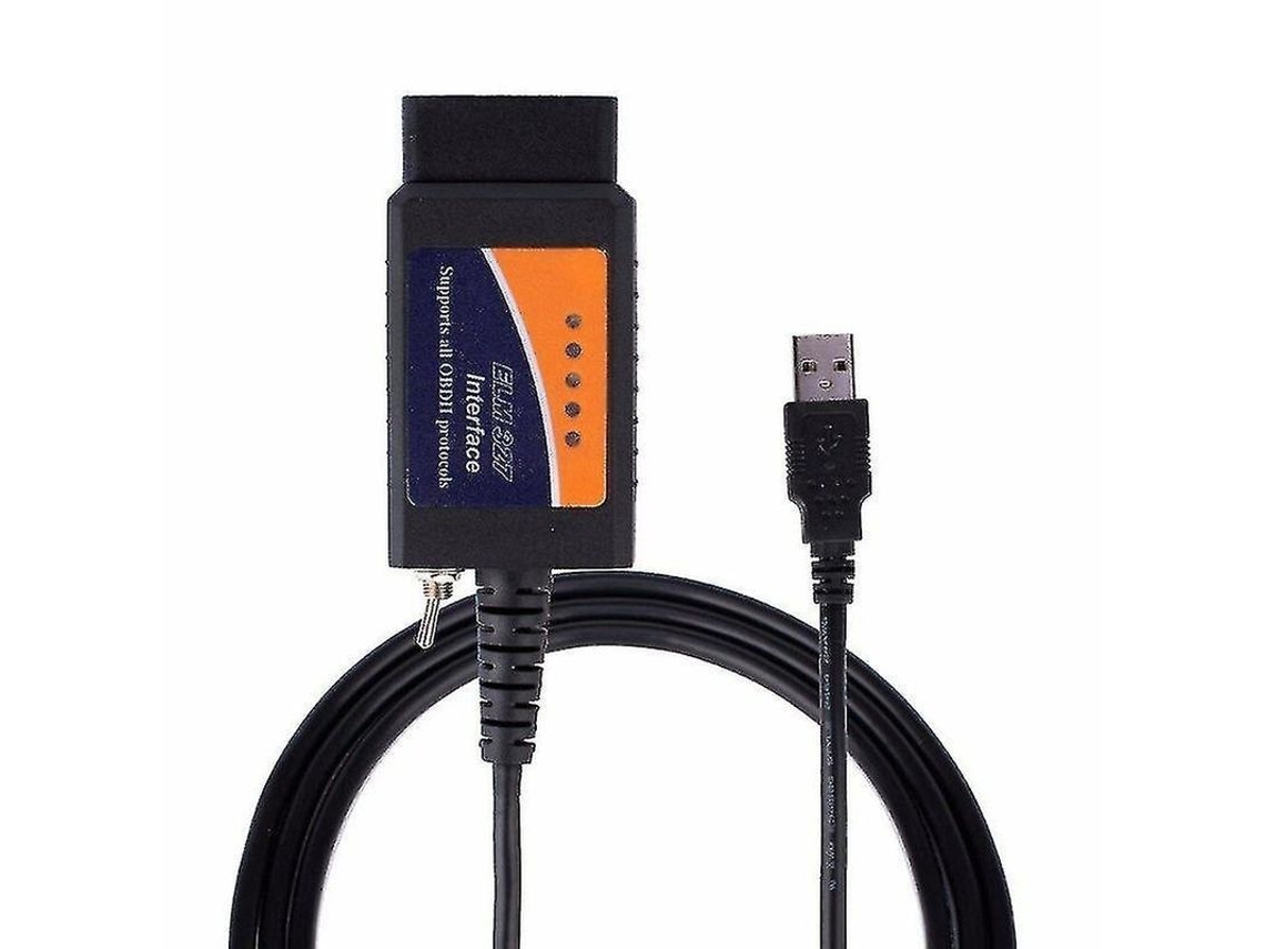 Scanner Obd2 Elm327 Usb Modificado Para Ford Forscan V1.5 Ms-can Hs-can Leitor De Códigos