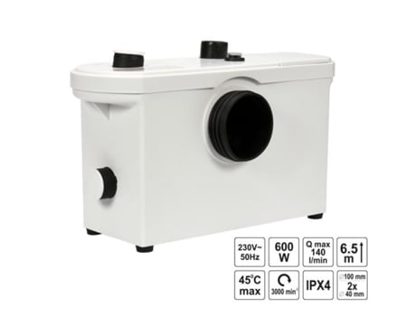 Bomba de Sanita Fala 600w com Toya Chopper