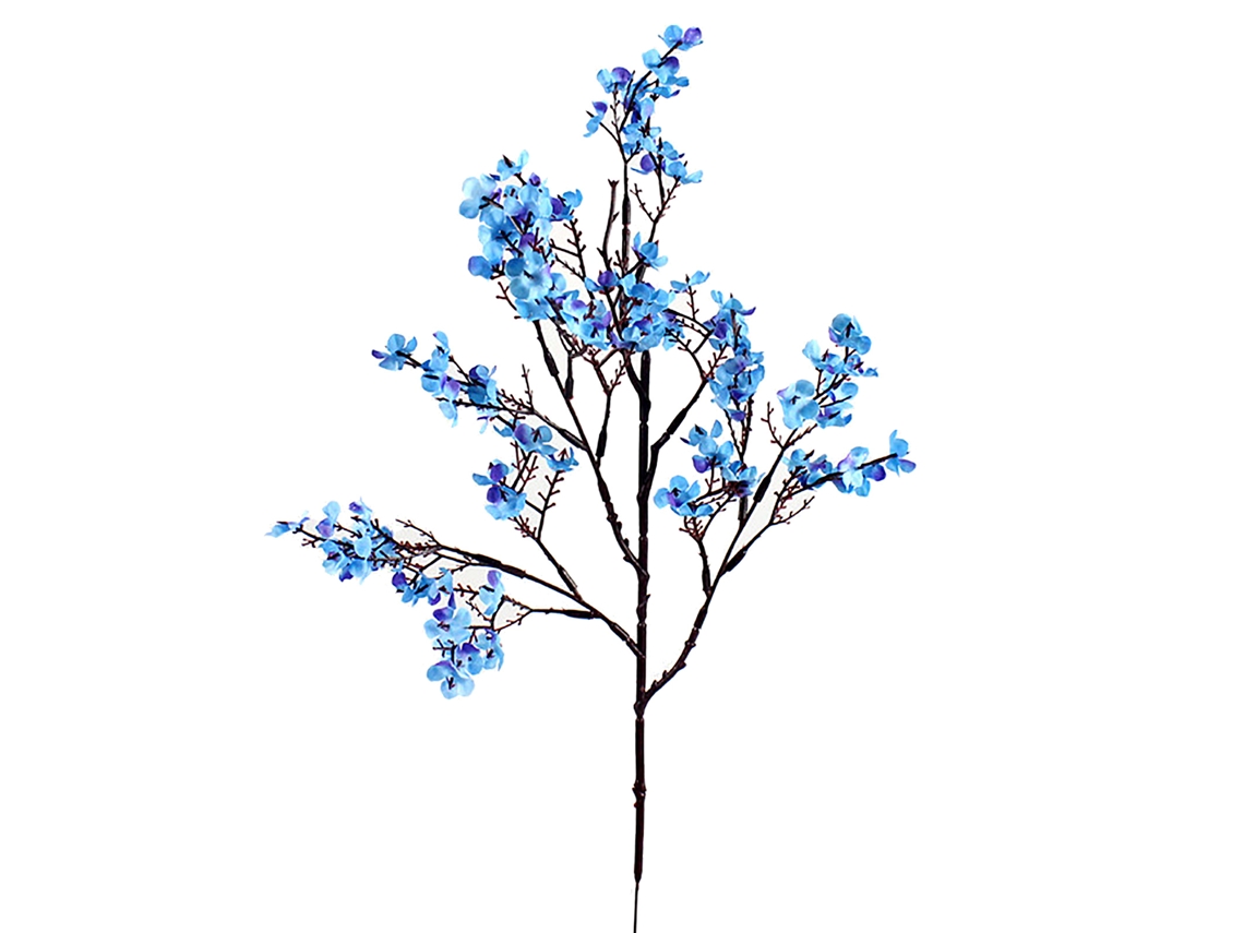 Bouquet de casamento com rosas baby's breath azul da LAXISCREED para noivas