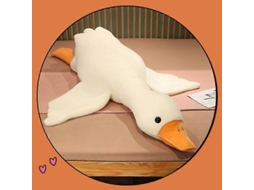 Brinquedo De Pelúcia Grande De Ganso Branco De 50-190 Cm, Bicho De Pelúcia Macio, Almofada De Pato Enorme, Almofada De Sofá Extra Grande De Ganso Bran