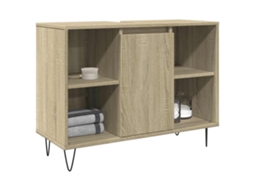 Vidaxl Armário P/ Casa Banho 80x33x60cm Deriv. Madeira Carvalho Sonoma