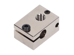 Bloque Calefactor De Latón Para Impresora 3d Resistente A Altas Temperaturas Para V6 Recubierto De Níquel