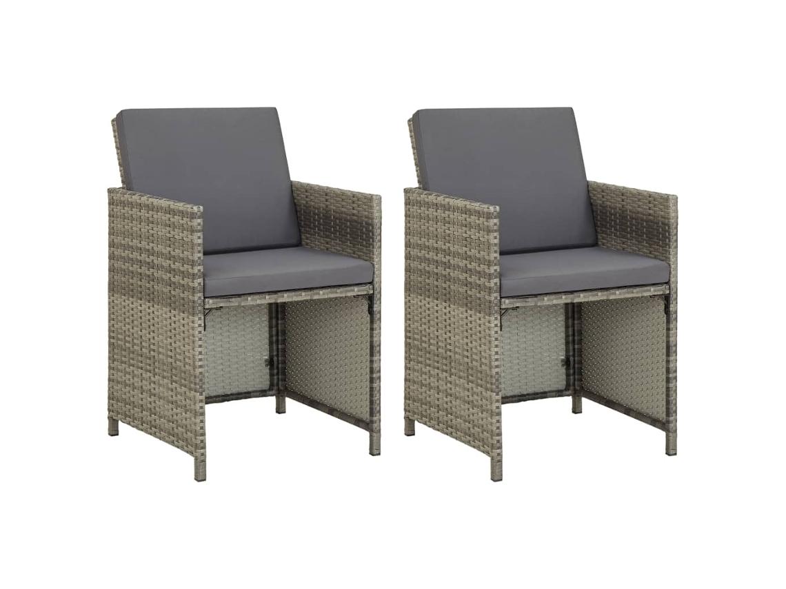 Dining Chair, Dining Chairs Vidaxl Cinzeto Rattan / Vime (n/a)
