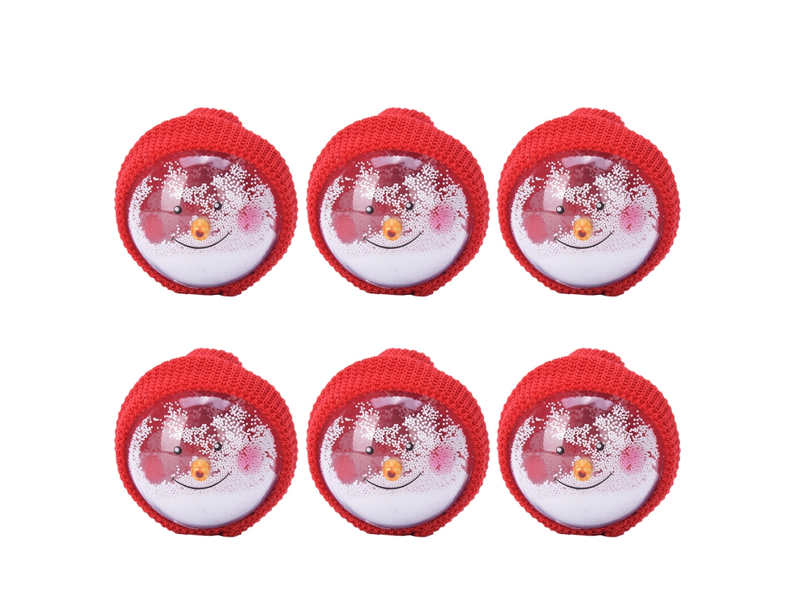 Laxiscreed Bola De Natal Compacta E Encantadora Para Decoração De Árvores Natalinas