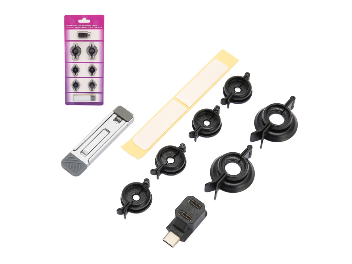 Kit Proteção Joystick LAXISCREED com Base Adaptador Type c