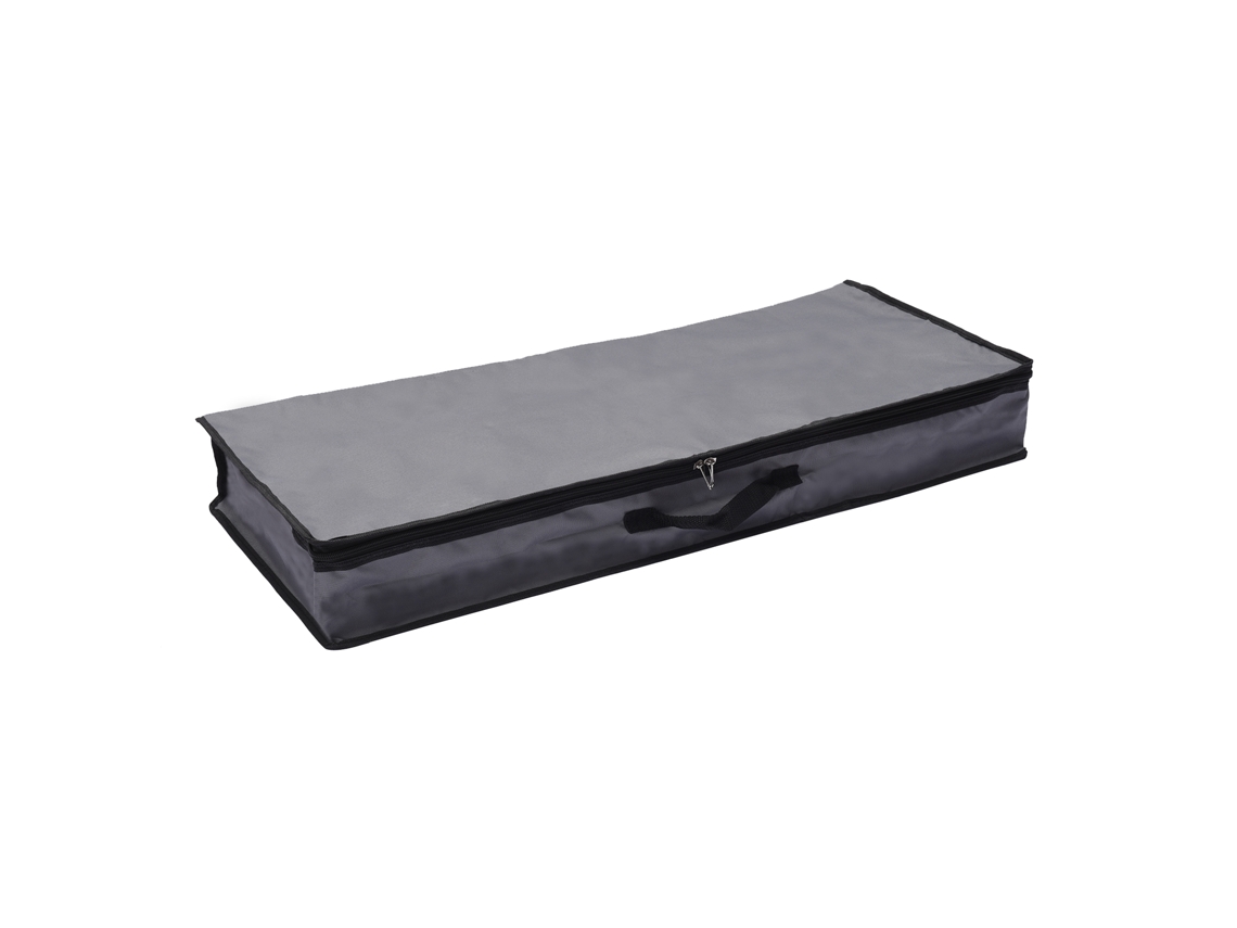 Laxiscreed Estore De Luz Cinza 78,5x11x34cm Em Tecido 600d Para O Seu Espaço