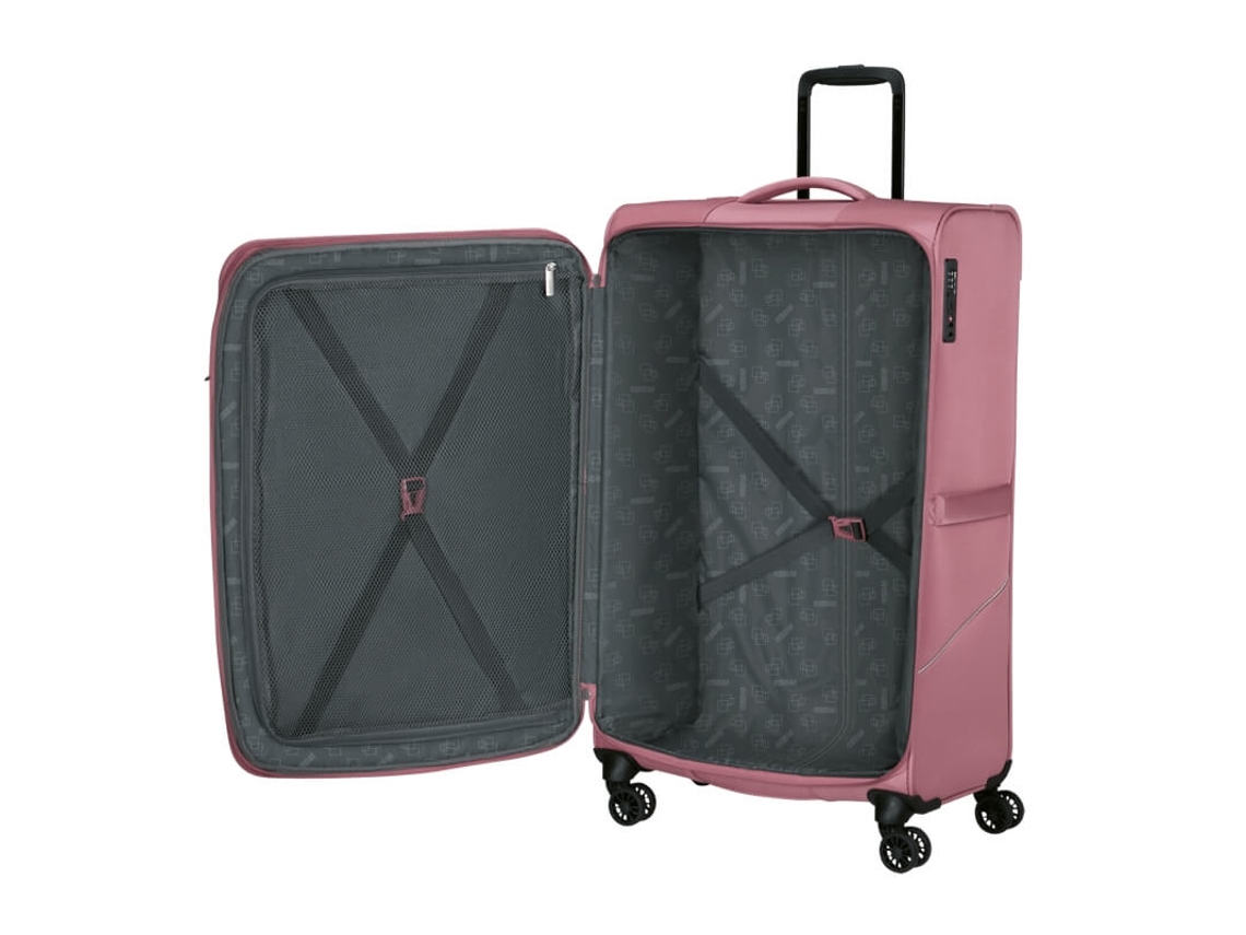 Mala Grande 80cm 4r Exp. Summerride Rosa Lilás American Tourister