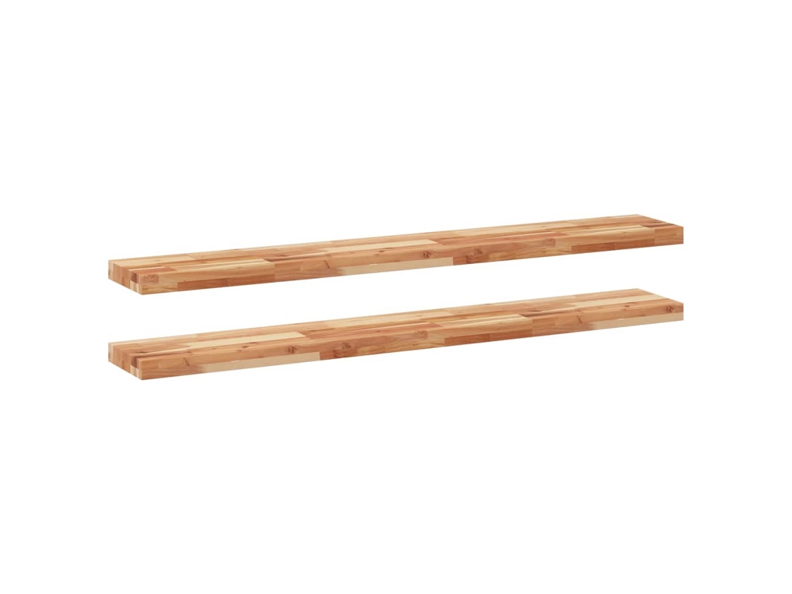Floating Shelf, Floating Shelves Vidaxl Marrom Madeira De Acácia (140 X 20 X 4 Cm)