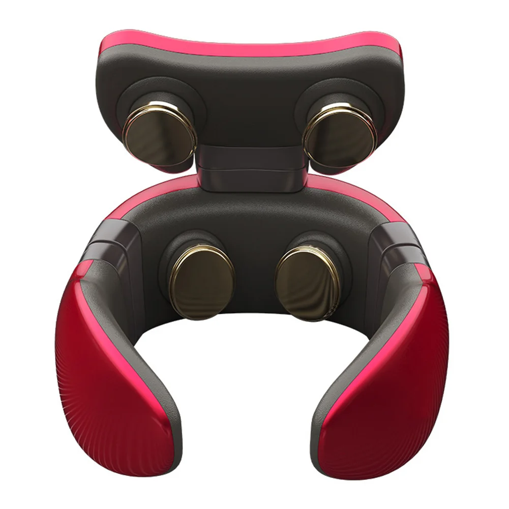 Massageador Elétrico Para Pescoço Com Terapia Magnética 4d E Carregamento Usb, Estimulador Cervical Alívio Da Dor, Médico ~03668