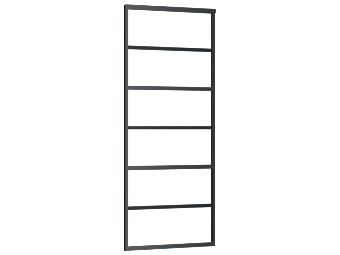 Sliding Door, Sliding Doors Vidaxl Preto Vidro (76 X 205 Cm)