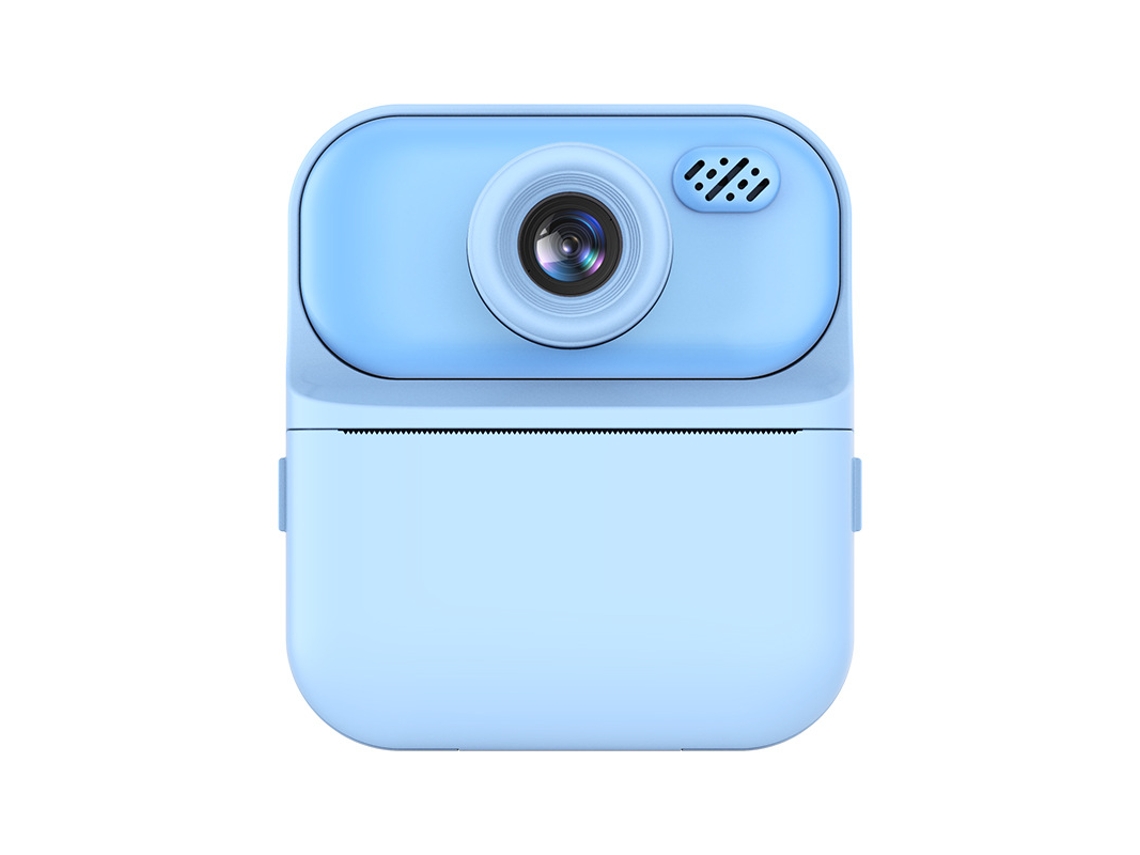 Câmera Dupla Infantil + Cartão de Memória de 32 Gb YUNZII (azul)