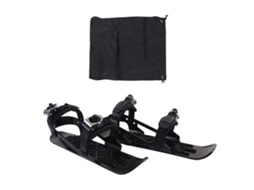 Mini Ski Skates para Crianças Sapatos de Ski Ajustáveis Curtos para Esqui de Montanha | S/MARCA