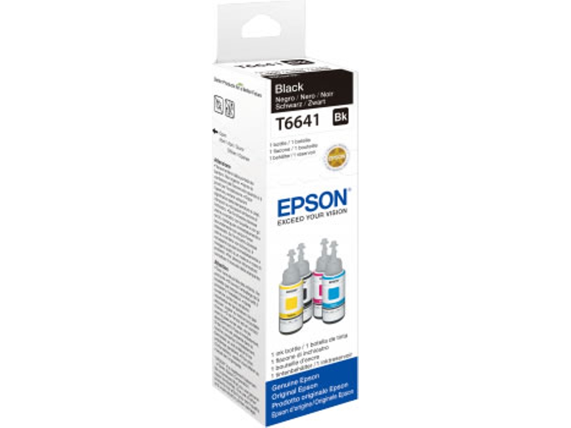 Tinteiro EPSON ECOTANK T6641 Preto (C13T664140)